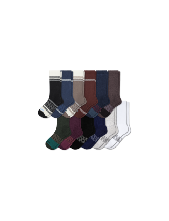 New Design Men's Calf Sock 12-Pack New Collection