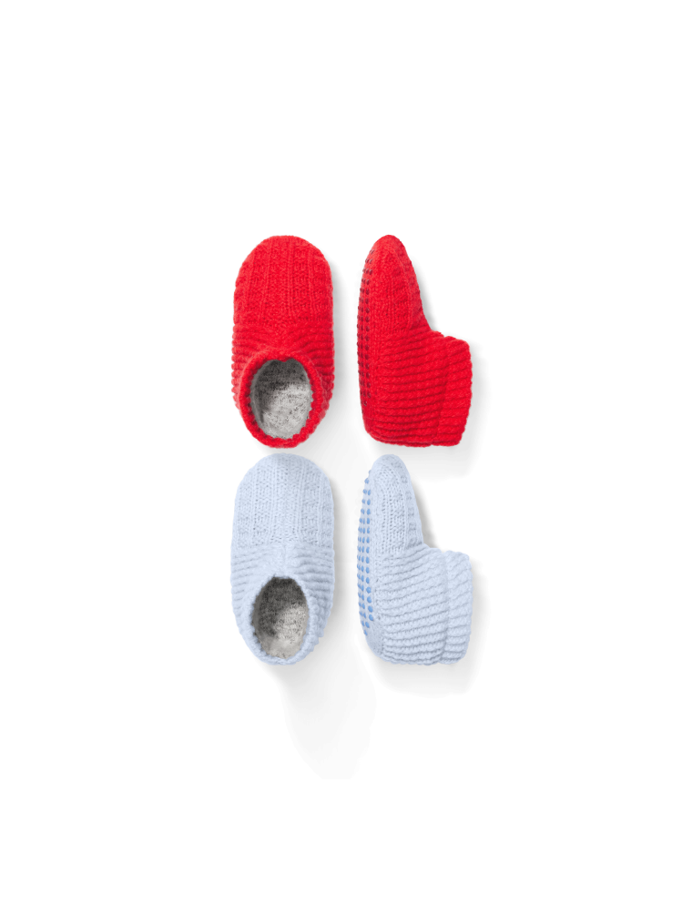 New Design Baby Waffle Gripper Slipper 2-Pack Just In